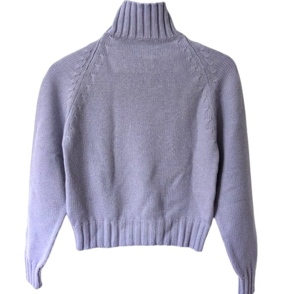 Hamrah's Cresskill 100% Wool Lavender Sweater Size M - Picture 4 of 5